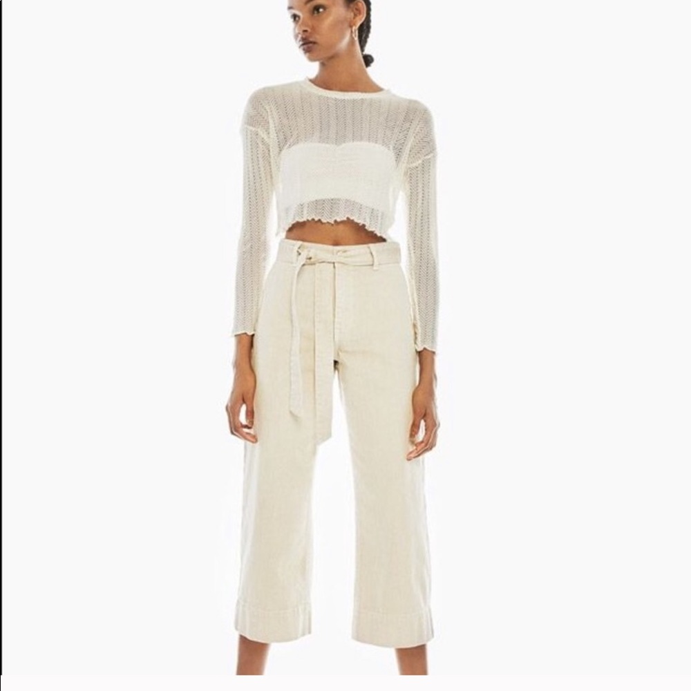 NWT Bershka Denim Culottes